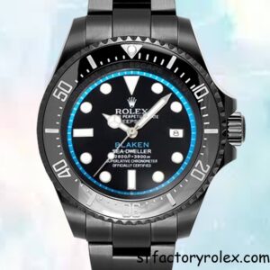 SF Rolex Deepsea Rolex Calibre 2836 126660 Men's Automatic Black-tone
